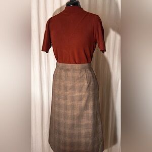 Cyrus Women's Ribbed Mock Neck Top Size Large